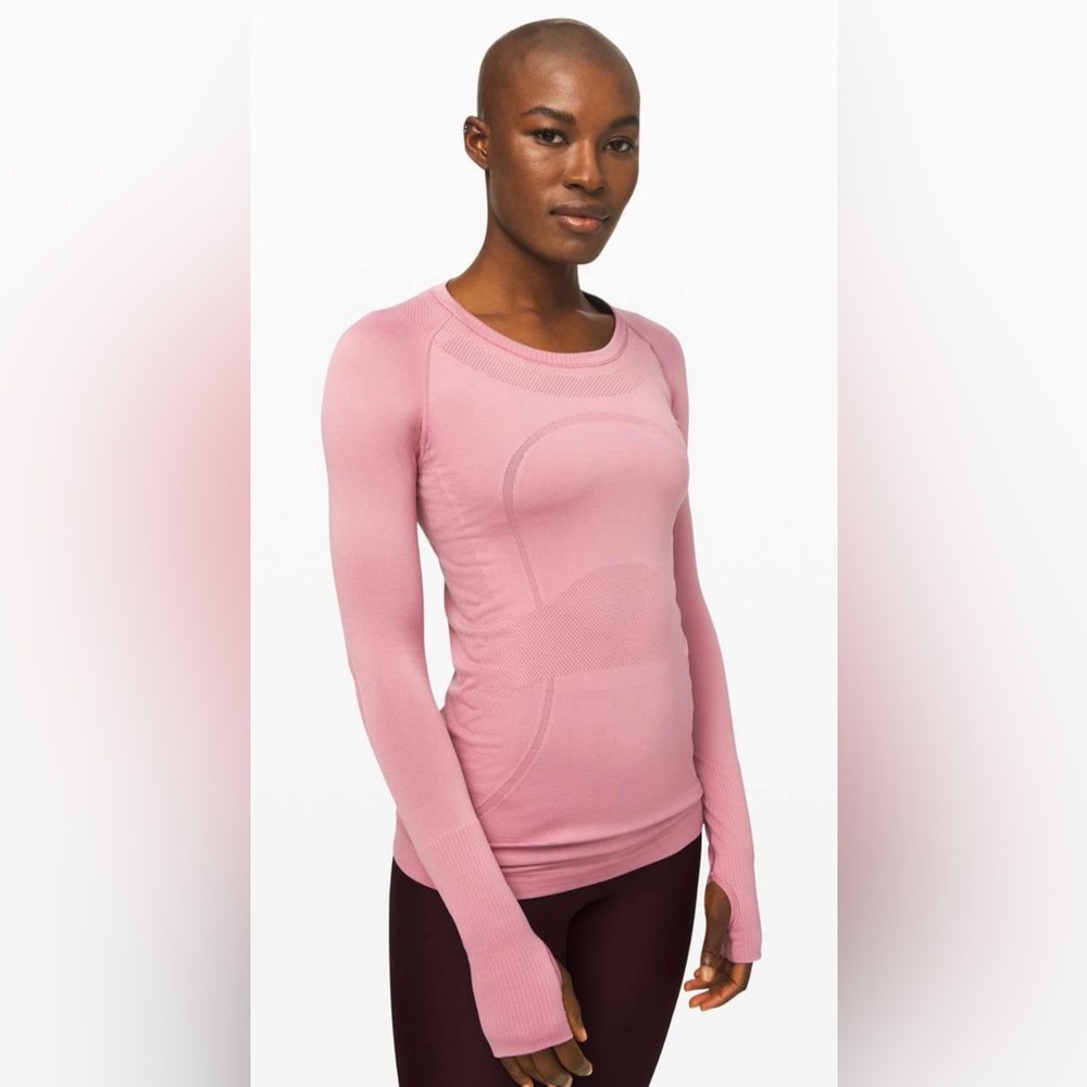Lulu size 12 long sleeve, medium pink